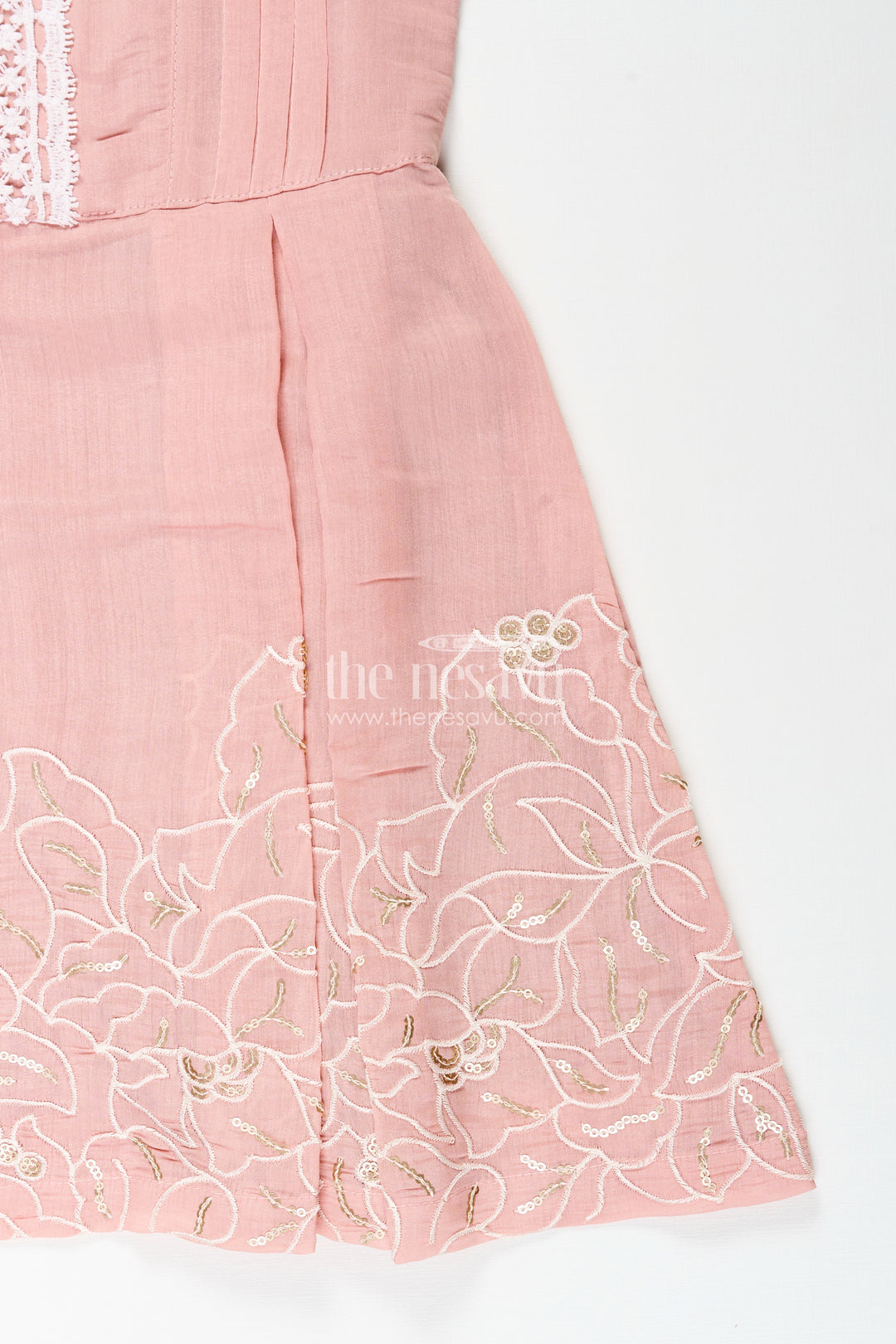 Embroidered frock for toddler girls for birthdays and special outings