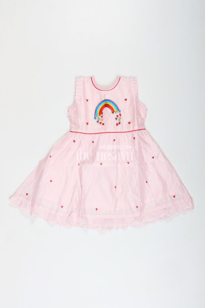 Everyday Ethnic Frock For Girls Chanderi Party Style