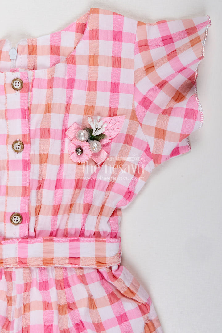 Girls Cotton Playsuit Everyday Comfortable Outfit
