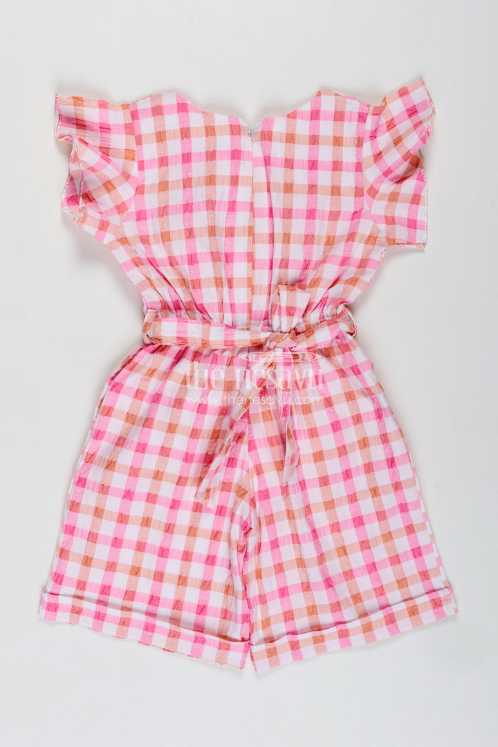 Girls Cotton Playsuit Everyday Comfortable Outfit