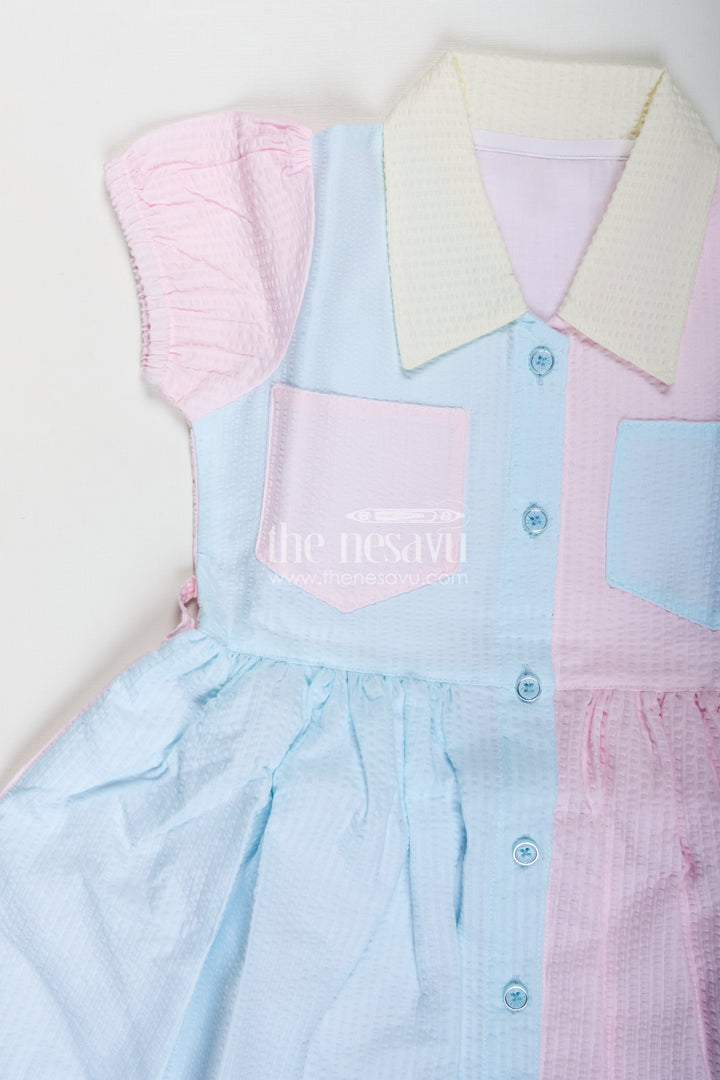 Casual Cotton Frock For Girls Daily Playwear Dress