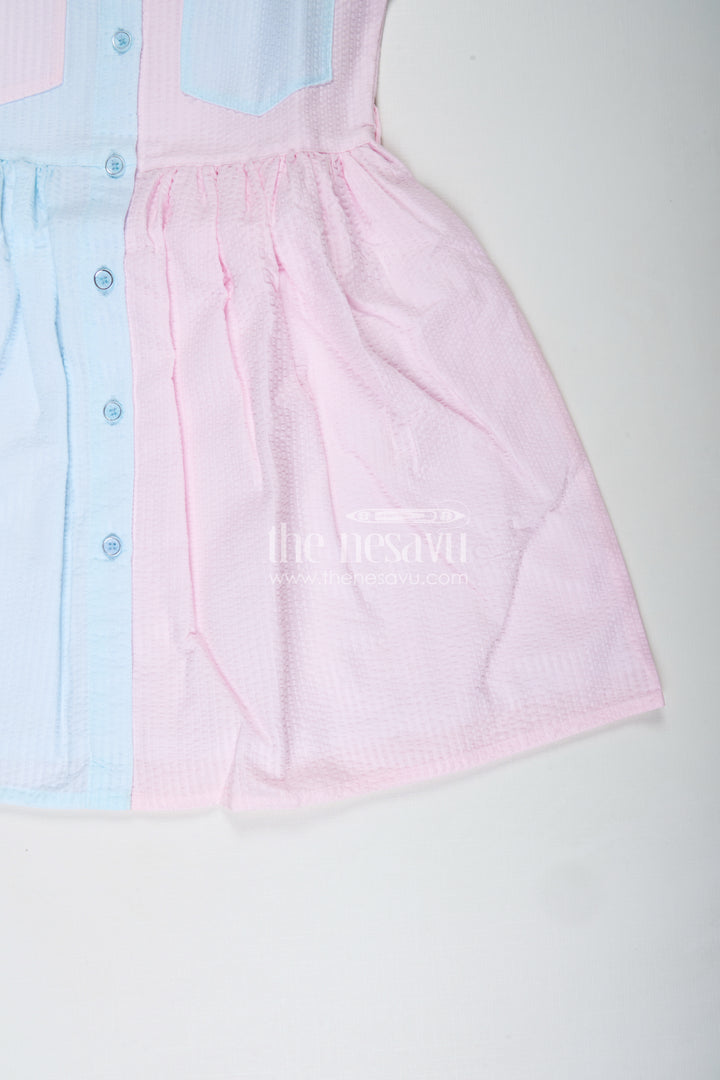 Casual Cotton Frock For Girls Daily Playwear Dress