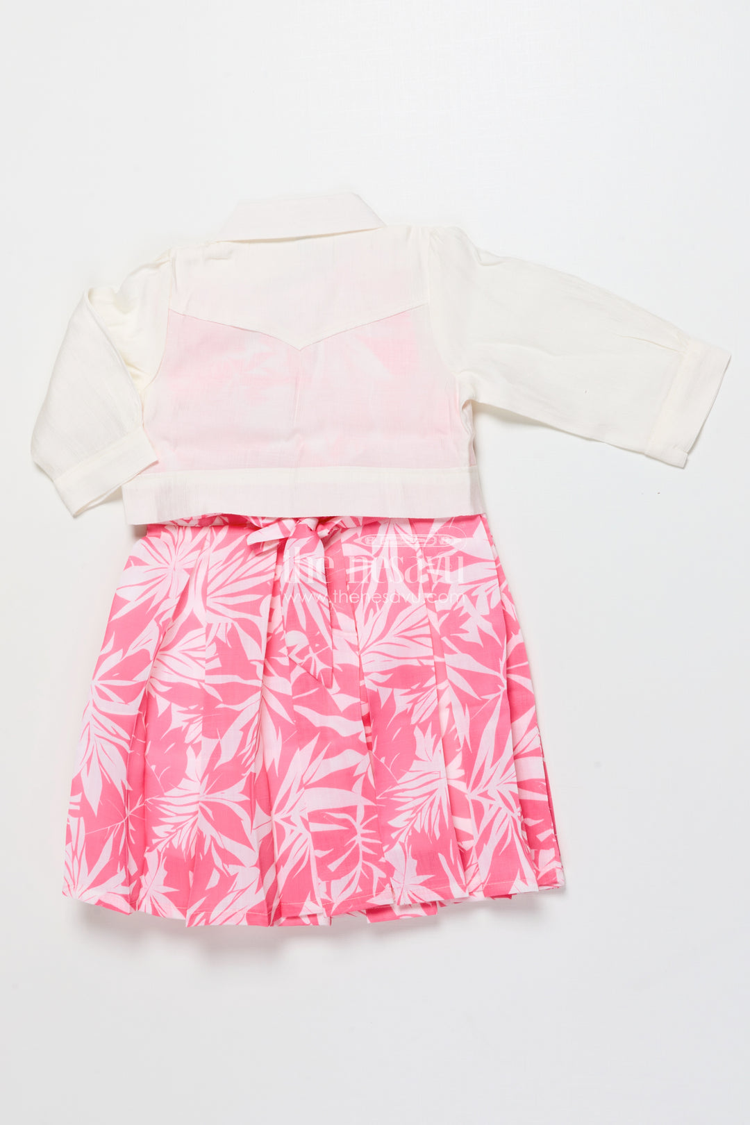 Cotton Frock with Jacket for Girls To Wear On Outings and Casual Days