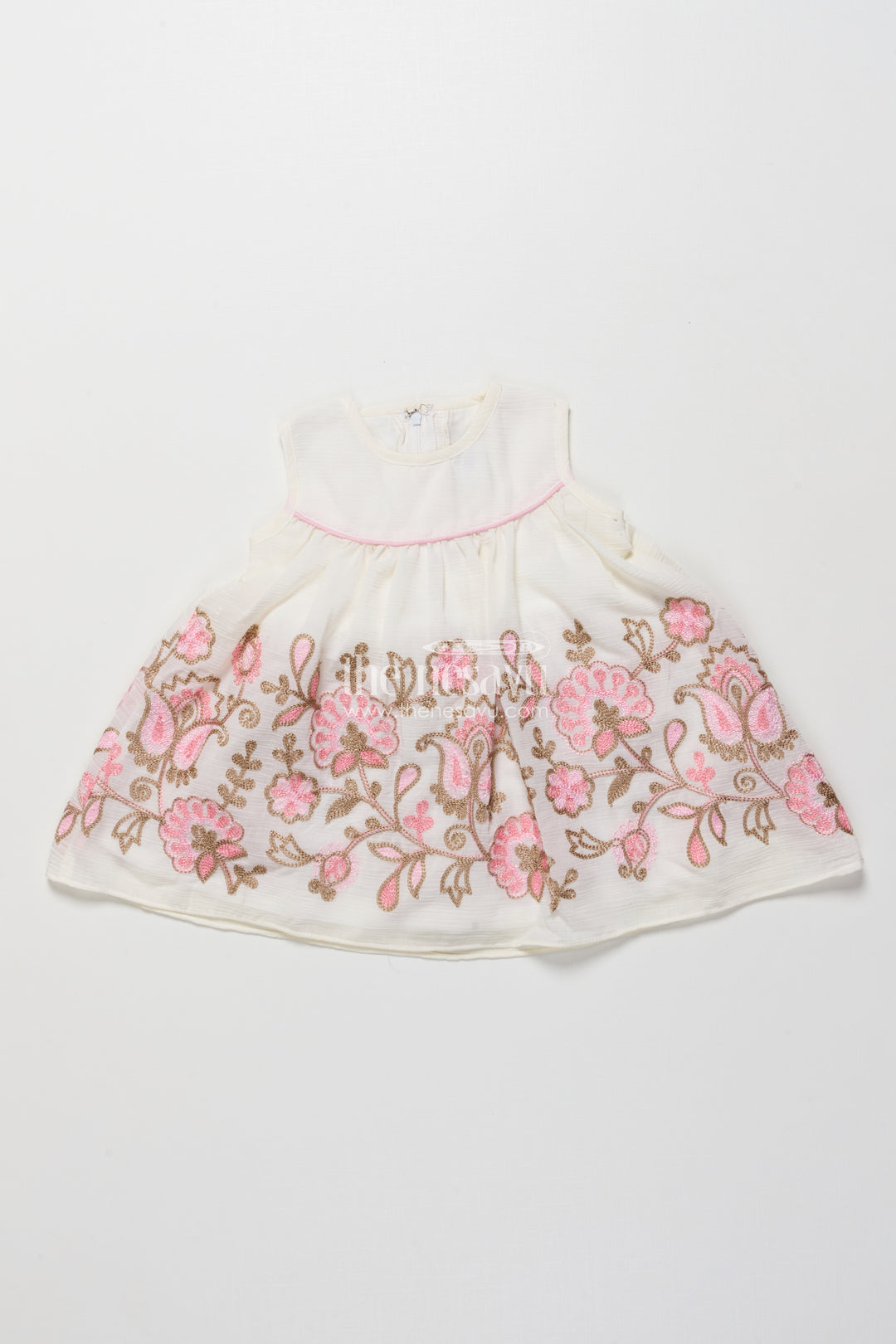 Baby girl fancy frock with jacket for birthday parties and functions