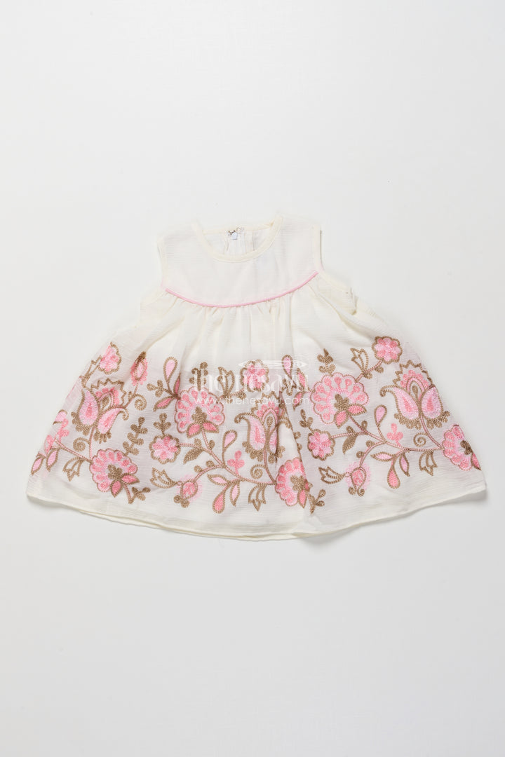 Baby girl fancy frock with jacket for birthday parties and functions