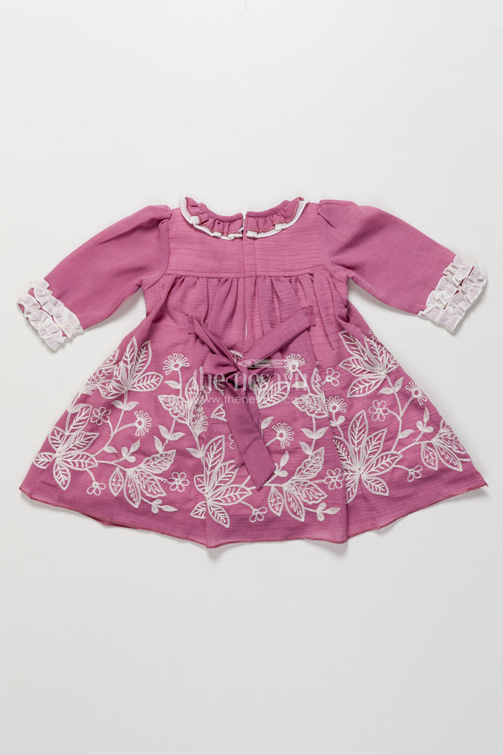 Fancy frock for baby girls attending birthdays and ethnic occasions