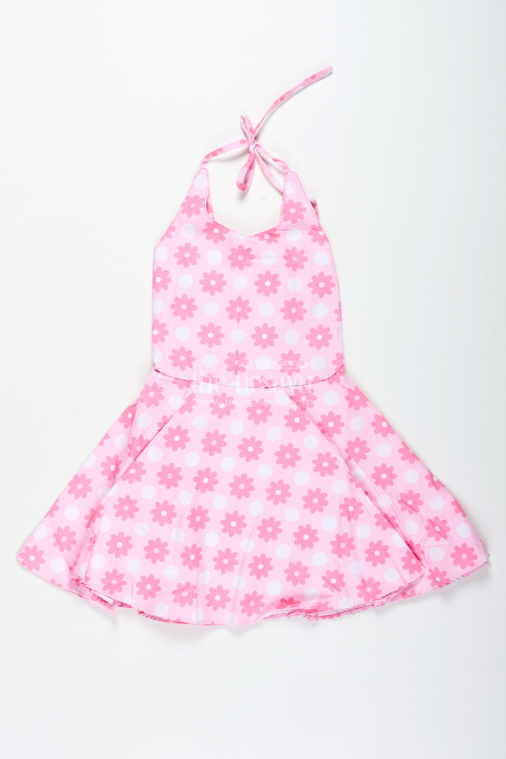 Baby Girl Cotton Frock With Floral Print For Everyday Comfort