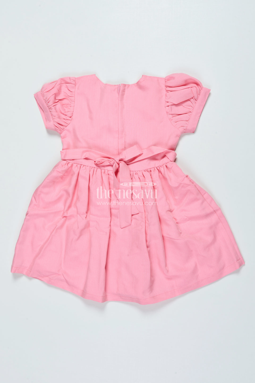 Baby Cotton Frock with Peppa Pig Embroidery for Casual Days and Playtime