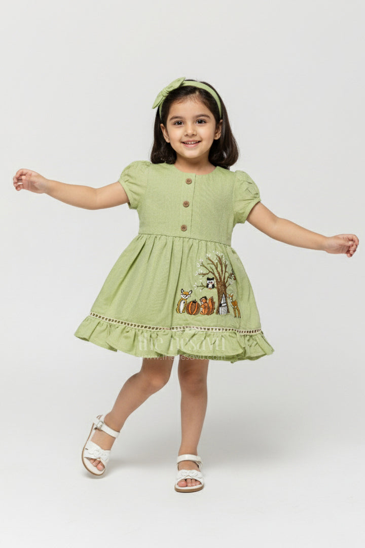 Baby Girl Cotton Frock for Casual Wear and Playtime