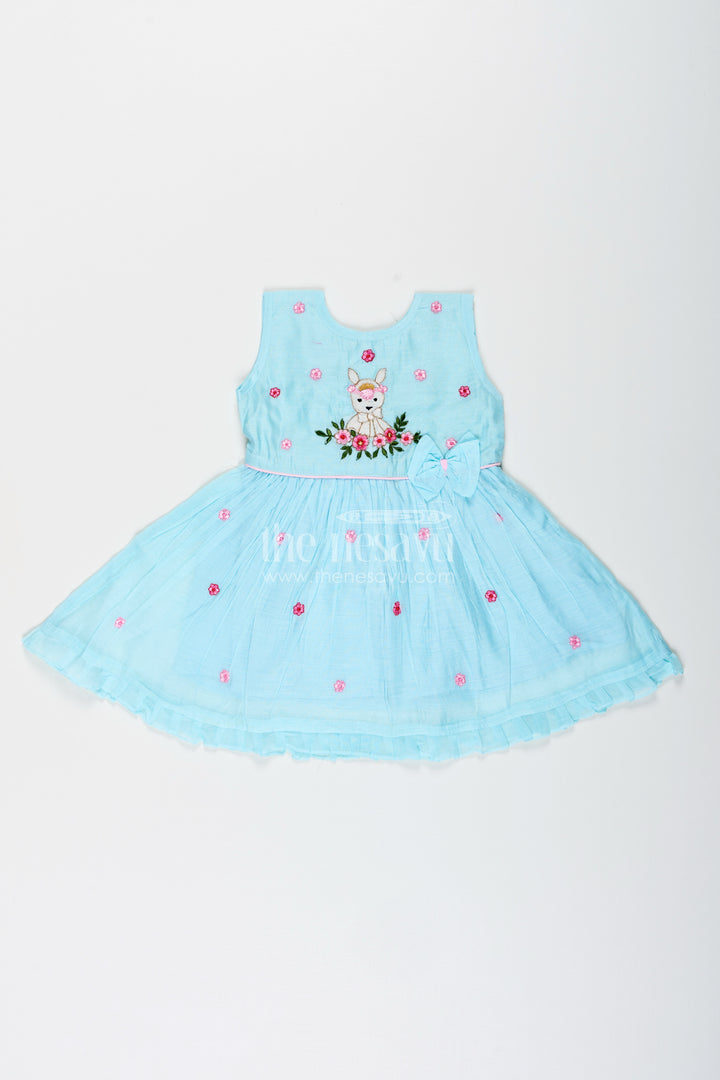 Baby girl sleeveless frock for birthday and photo day dressing
