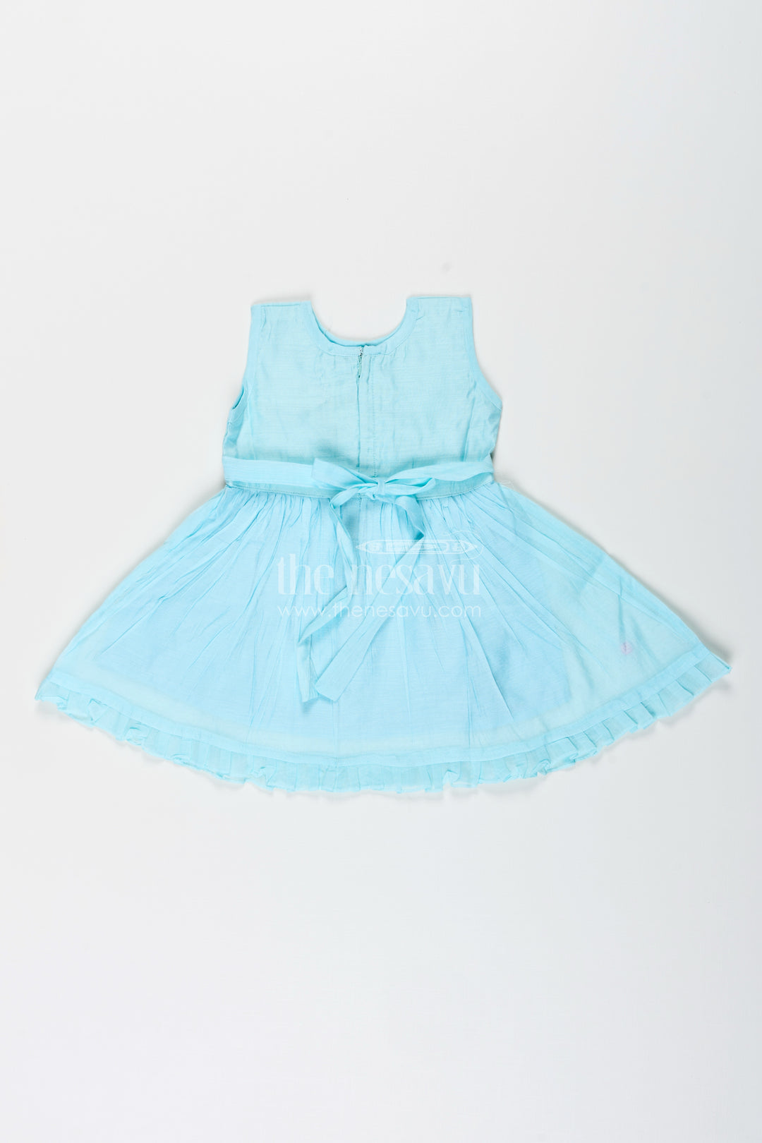 Baby girl sleeveless frock for birthday and photo day dressing