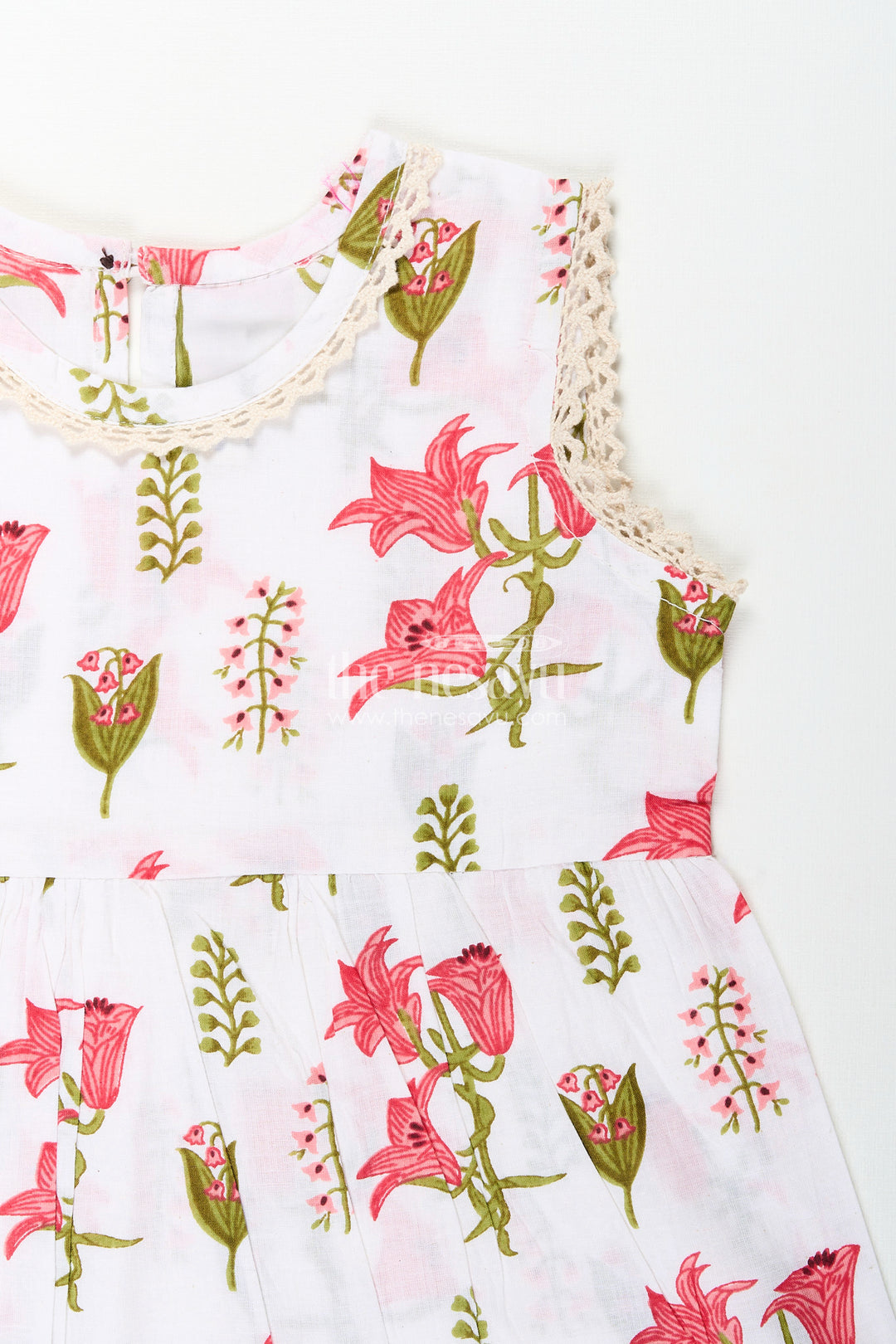 Toddler girl cotton frock for casual wear and day outs