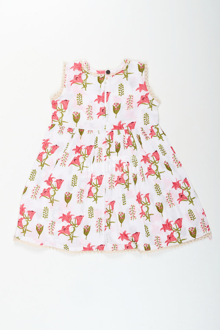 Toddler girl cotton frock for casual wear and day outs