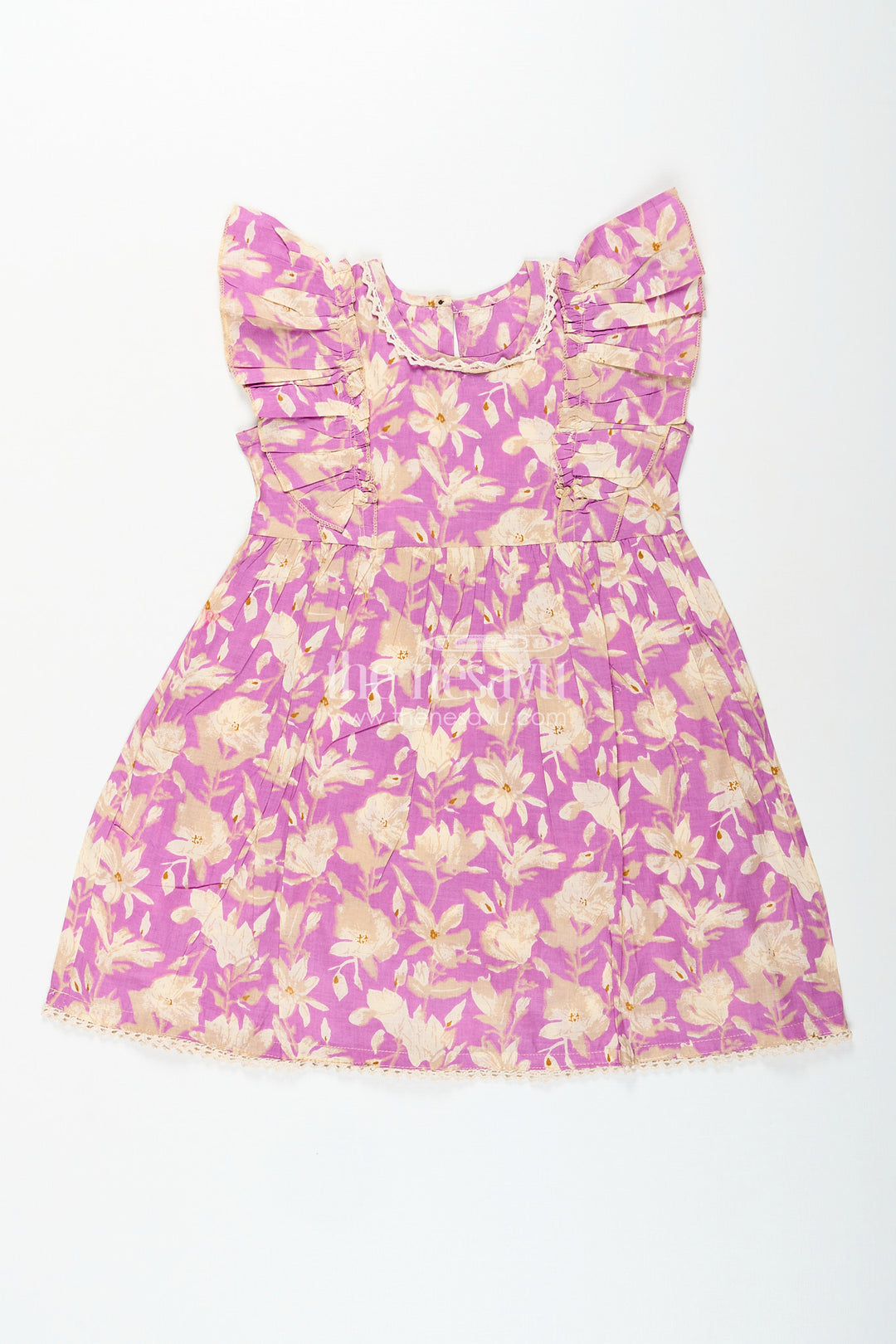 Floral printed frock for baby girls’ casual and festive moments