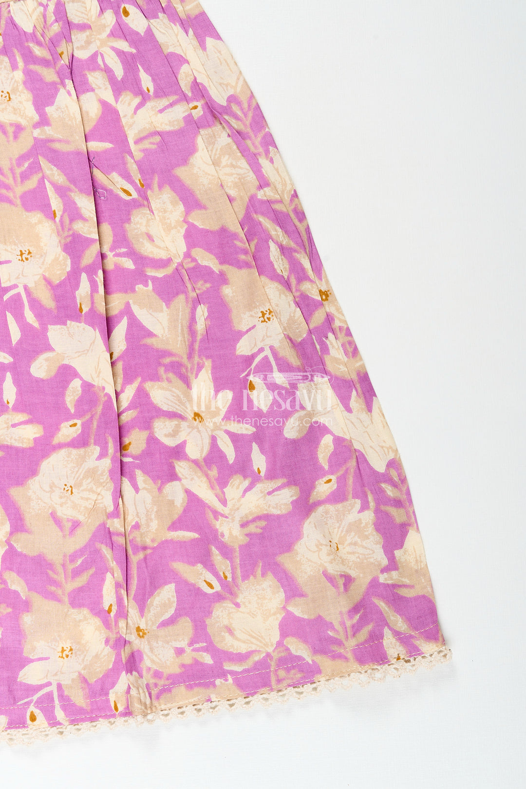 Floral printed frock for baby girls’ casual and festive moments