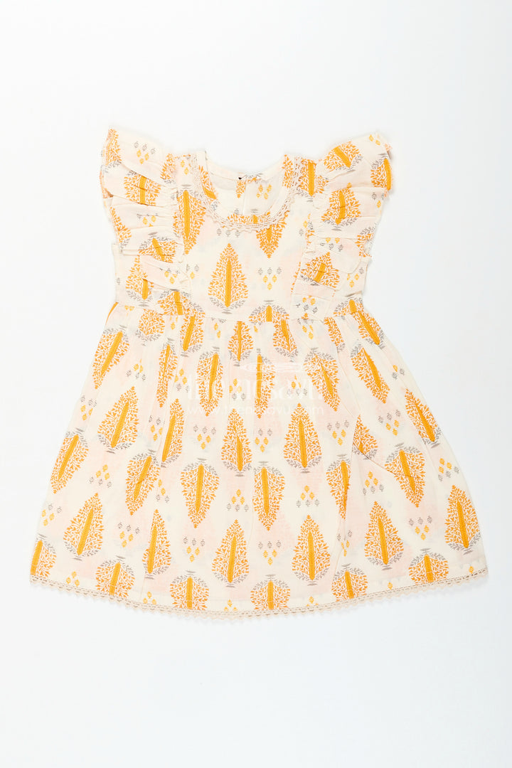 Toddler girl cotton frock for everyday play and festive moments