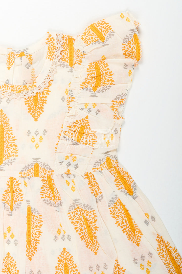 Toddler girl cotton frock for everyday play and festive moments