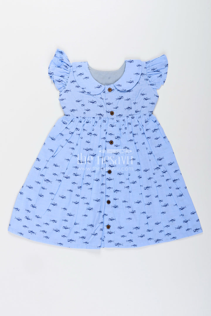 Toddler girl cotton frock for everyday wear and summer comfort