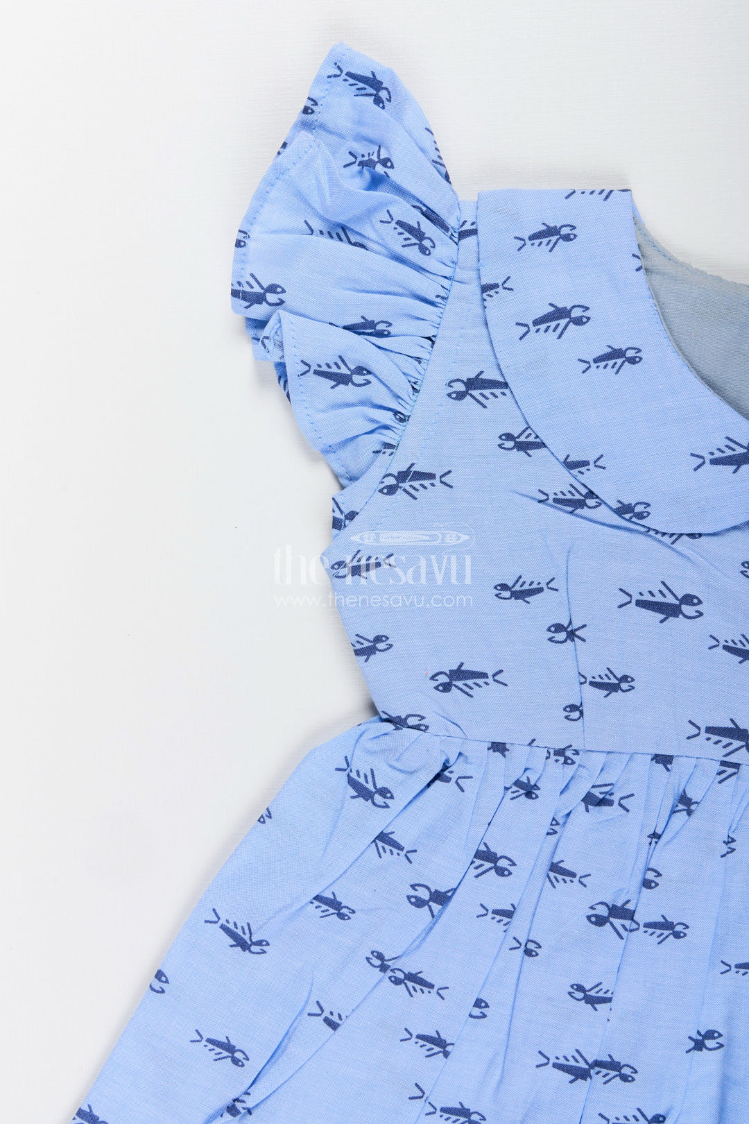 Toddler girl cotton frock for everyday wear and summer comfort