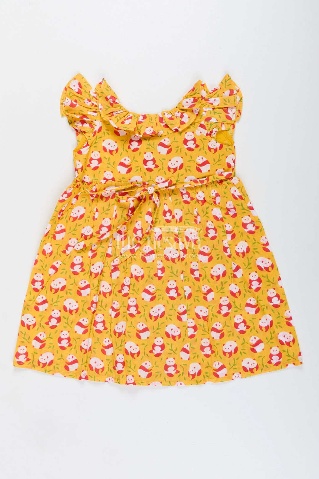 Animal print frock for toddler girls ideal for birthdays and playdates