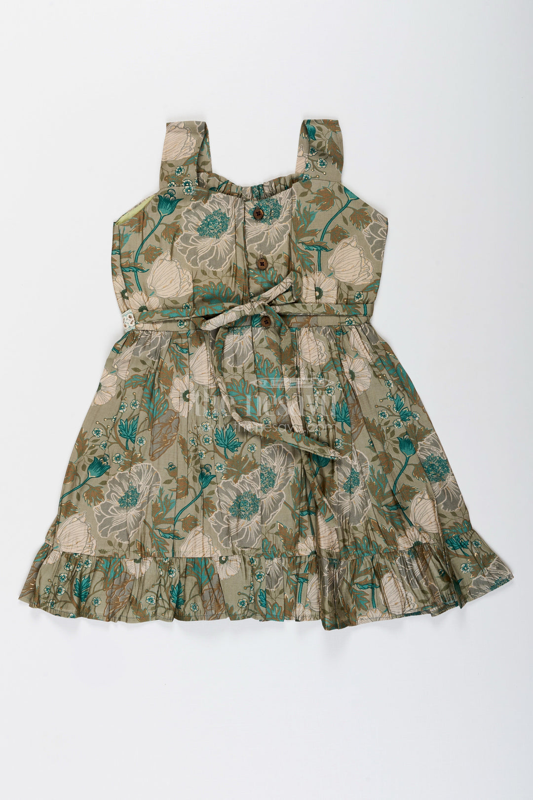 Girls modal silk frock for festive events and wedding functions