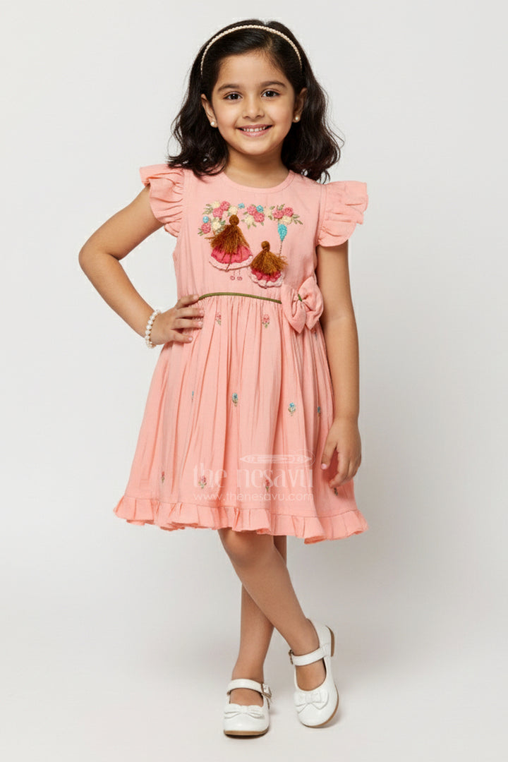 Toddler Girl Frock for Wedding Functions and Birthday Parties