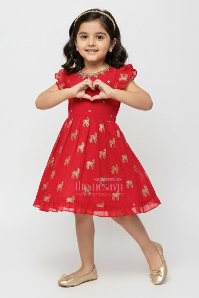 Kids Frock for Festive Occasions and Ethnic Celebrations
