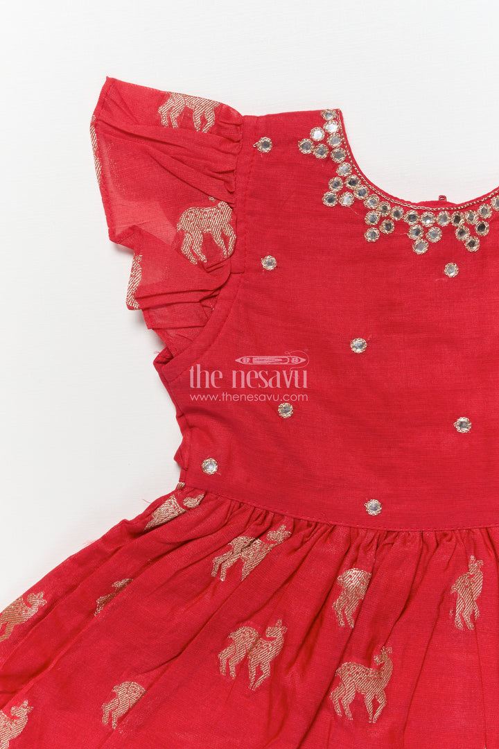 Kids Frock for Festive Occasions and Ethnic Celebrations