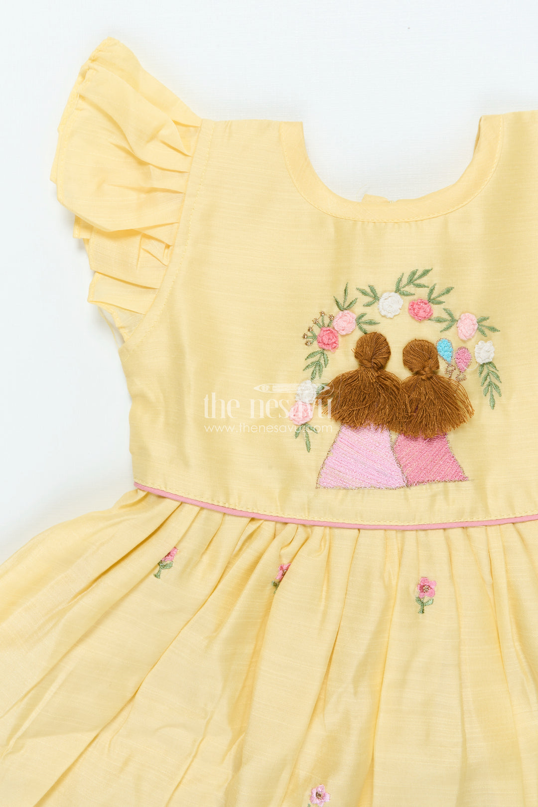 Traditional Frock for Baby Girls for Festive Rituals and Temple Visits