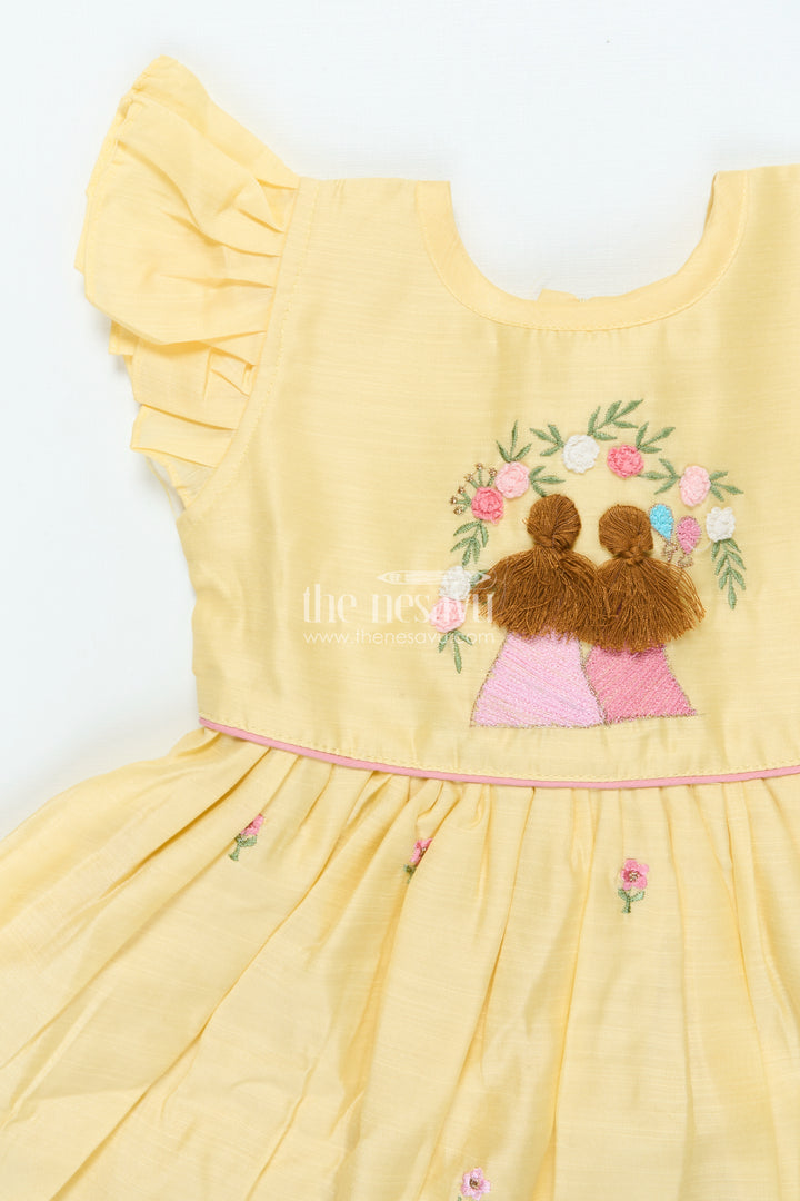Traditional Frock for Baby Girls for Festive Rituals and Temple Visits