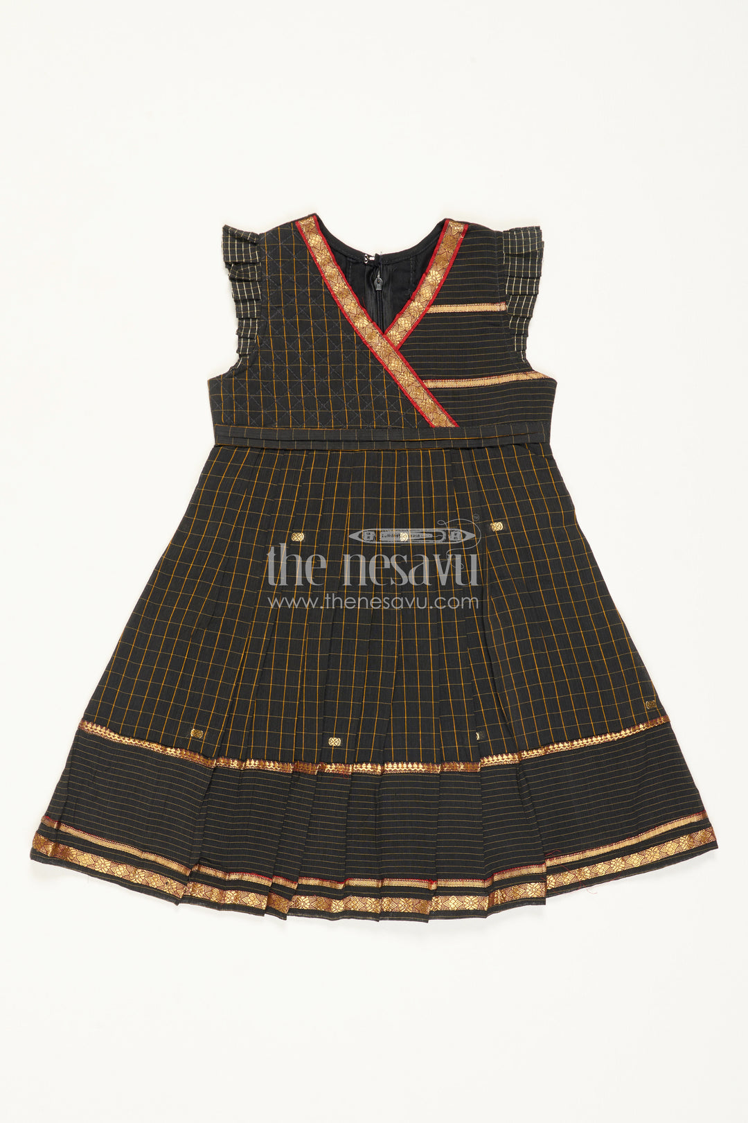 Girls Cotton Frock for Cultural Events and Festive School Functions