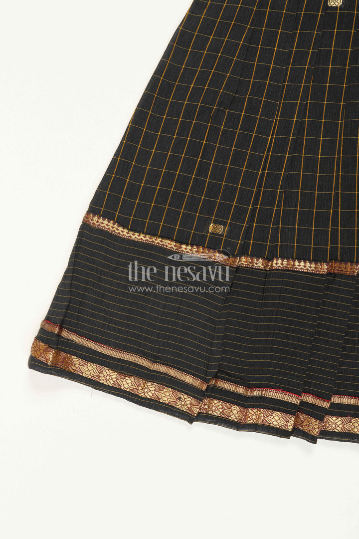 Girls Cotton Frock for Cultural Events and Festive School Functions