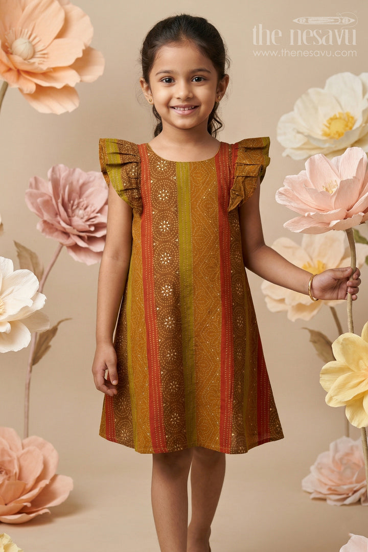 Toddler Girl Festive Frock for Diwali and Wedding Season