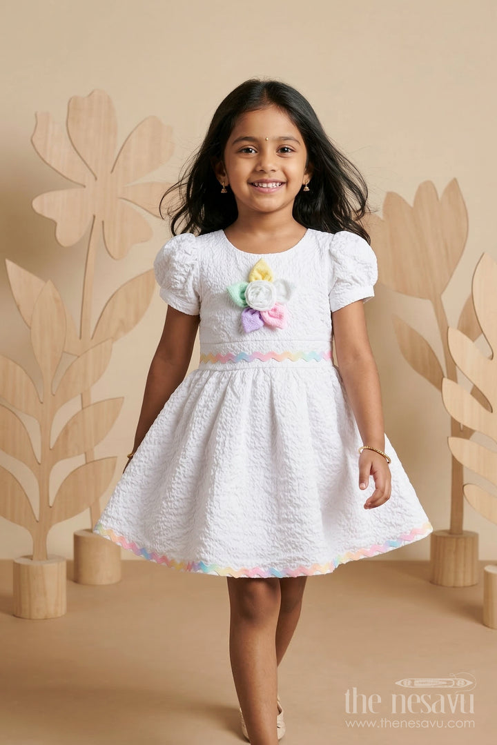 Girls Cotton Frock for Casual Outings and Summer Wear