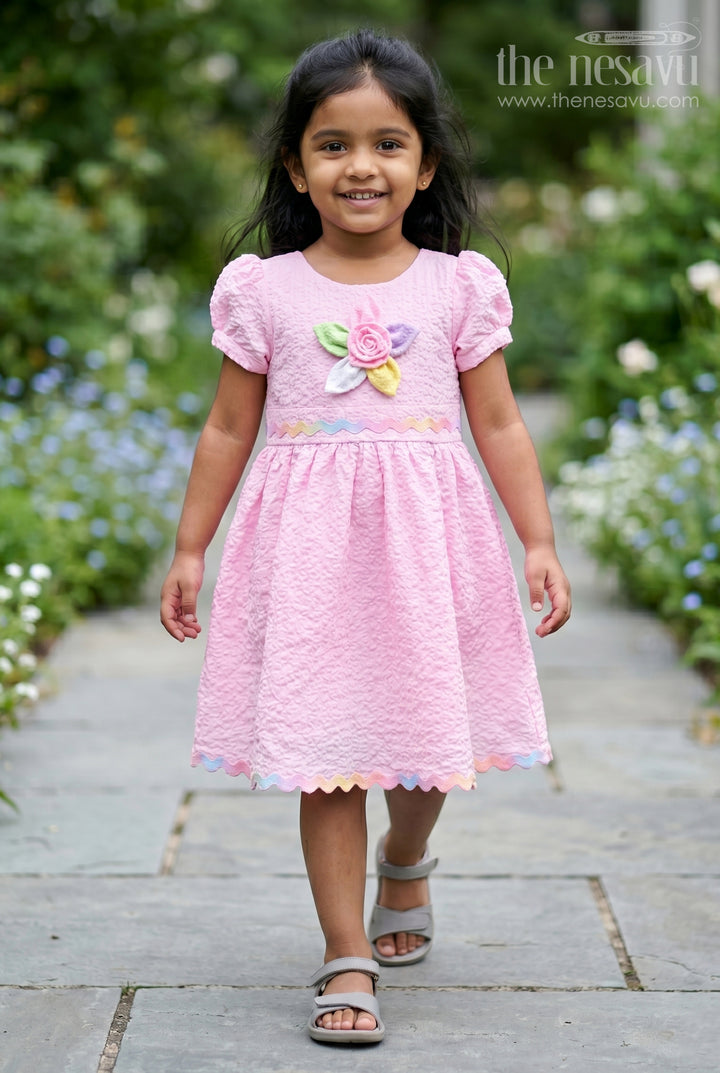 Girls Party Frock for Birthdays and Playful Celebrations