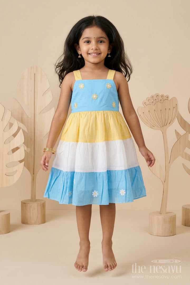 Girls Cotton Frock for Birthday Parties and Festive Celebrations