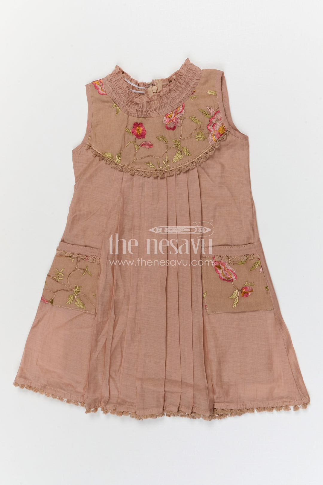 Girls Cotton Frock for Casual Outings and Comfortable Summer Wear