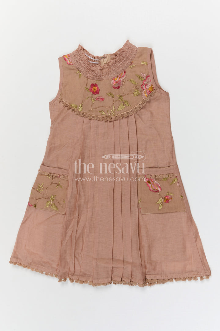 Girls Cotton Frock for Casual Outings and Comfortable Summer Wear
