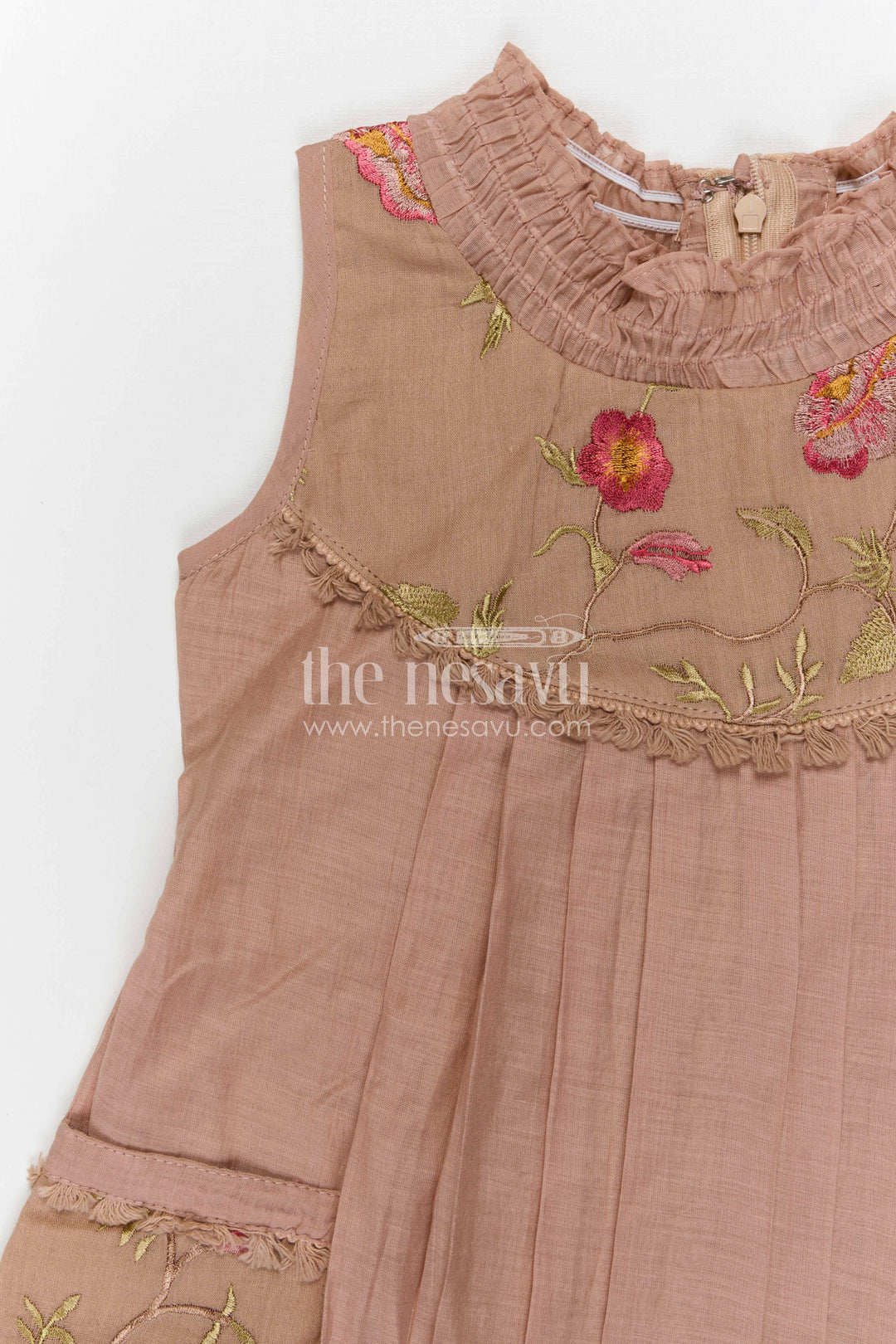 Girls Cotton Frock for Casual Outings and Comfortable Summer Wear