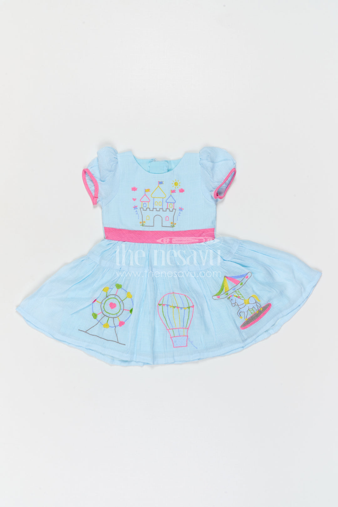 Girls Embroidered Frock for Outings and Family Celebrations