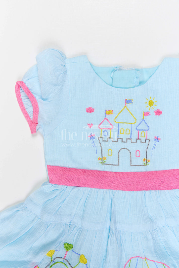 Girls Embroidered Frock for Outings and Family Celebrations
