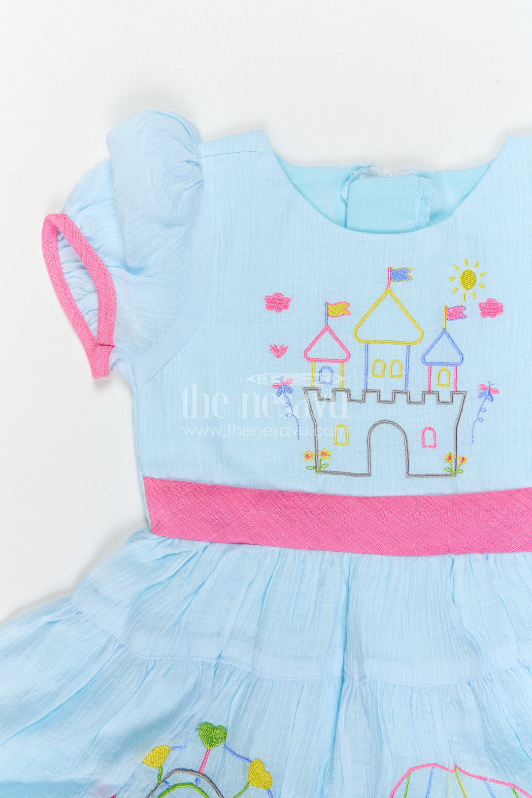 Girls Embroidered Frock for Outings and Family Celebrations