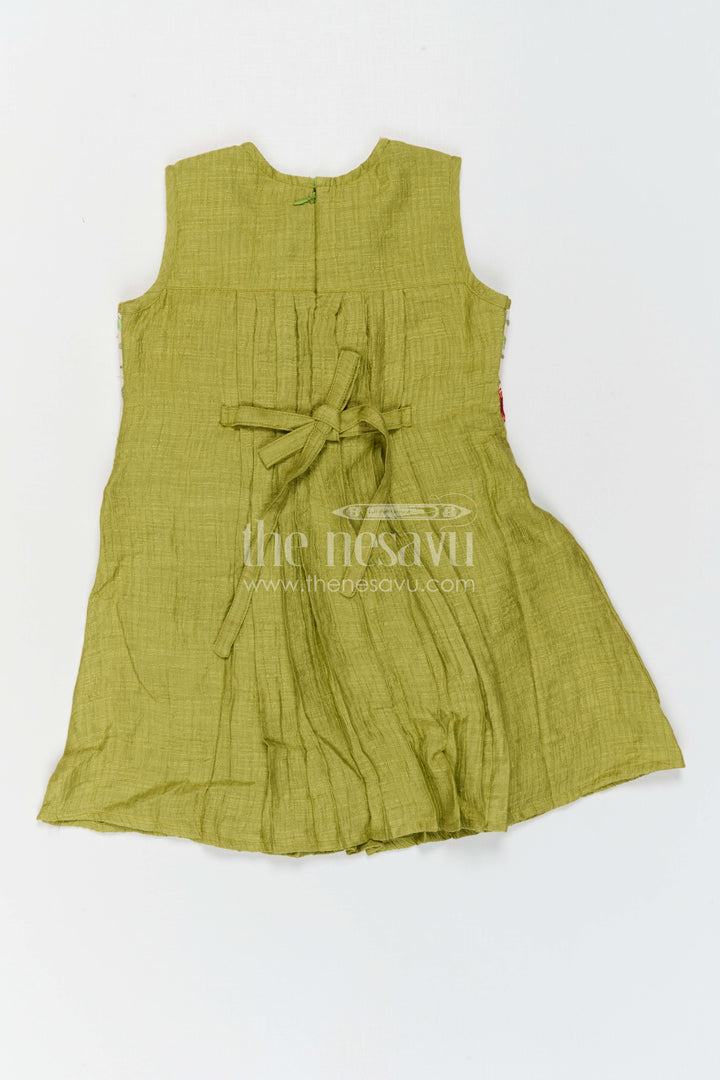 Girls Outfit with Embroidered Jacket for Festive Wear and Outings