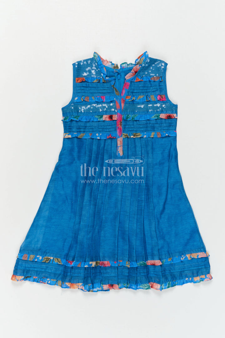 Sleeveless Cotton Frock for Girls Birthday Parties and Playtime