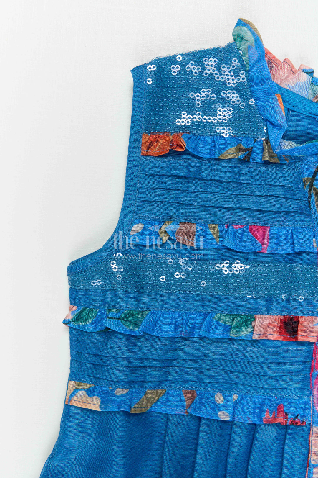 Sleeveless Cotton Frock for Girls Birthday Parties and Playtime