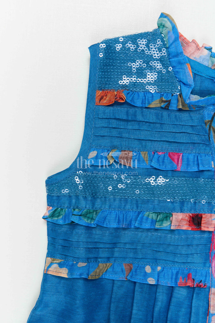 Sleeveless Cotton Frock for Girls Birthday Parties and Playtime