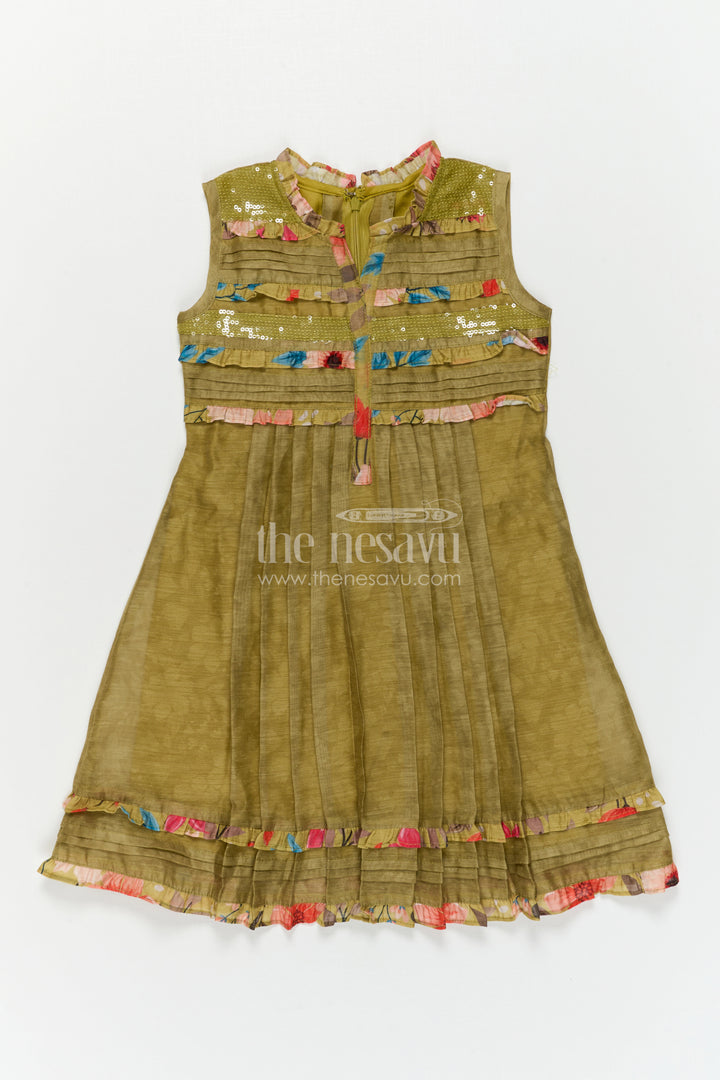 Girls Cotton Frock for Birthday Outings and Everyday Twirling