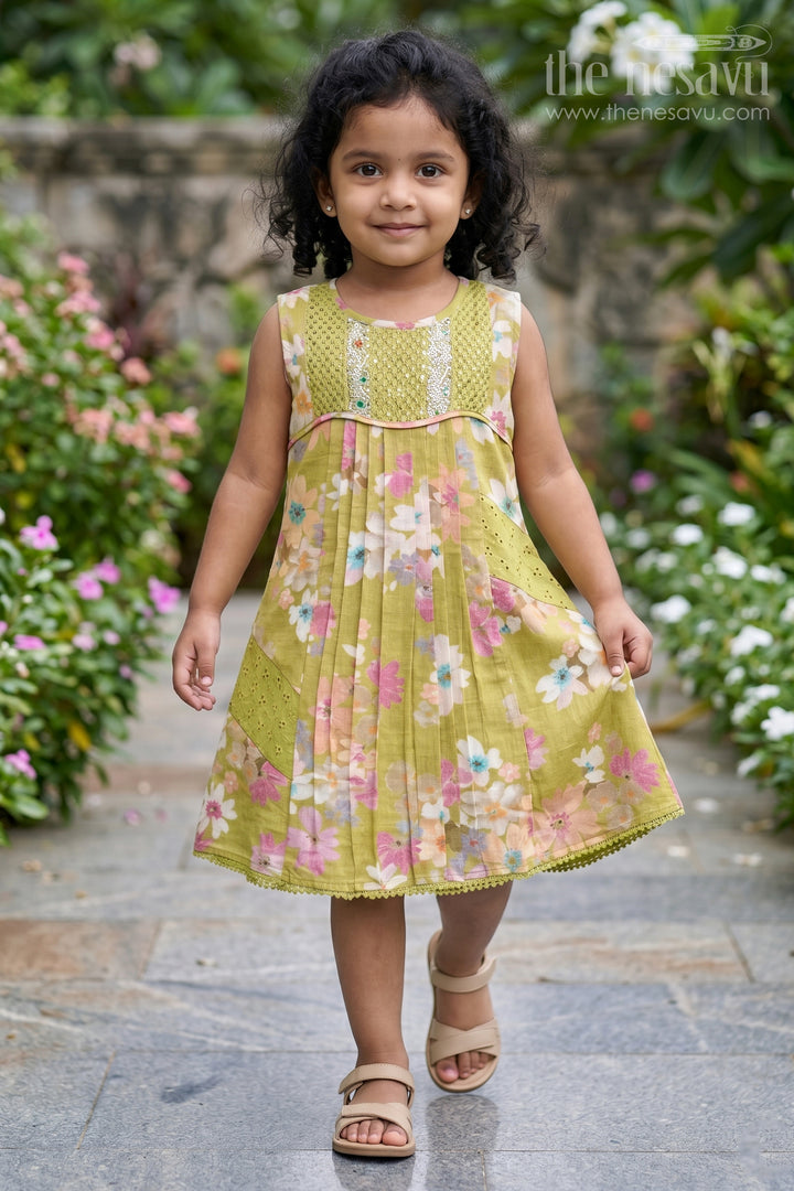 Girls Frock for Festive Gatherings and Traditional Day Outings