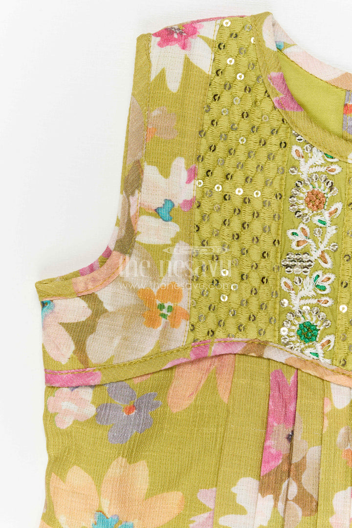 Girls Frock for Festive Gatherings and Traditional Day Outings