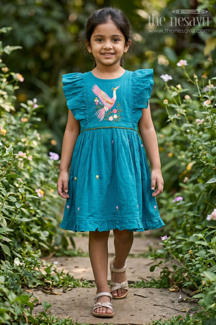 Girls Frock for Festive Outings and Special Day Dressing